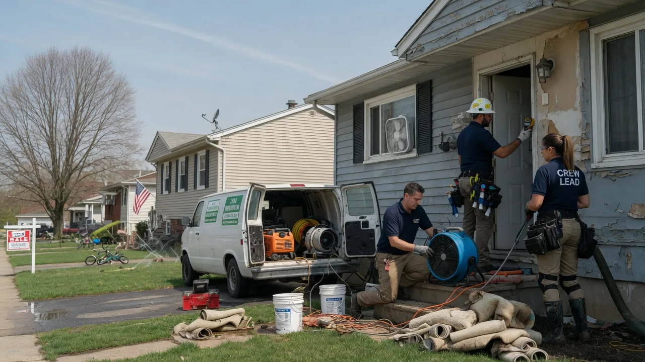 Flood Cleanup in Waldwick, NJ near me